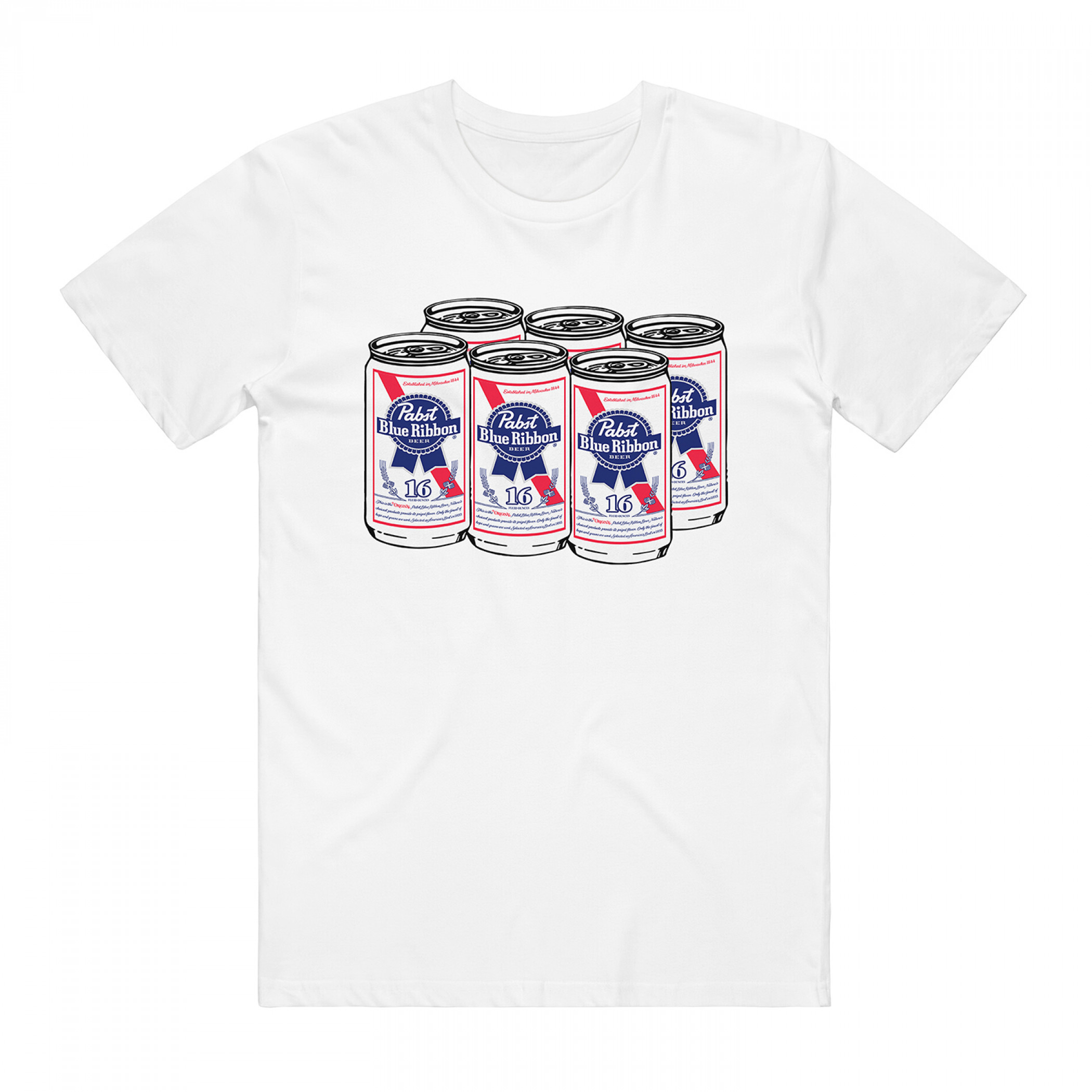 Pabst Blue Ribbon Six Pack T-Shirt